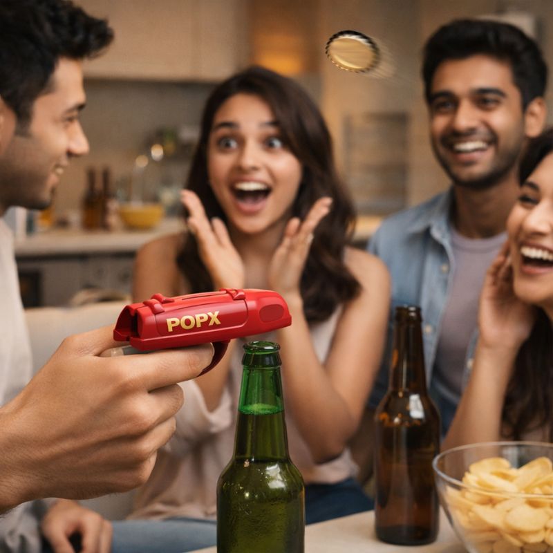 POPX™ | Bottle Cap Launcher Opener