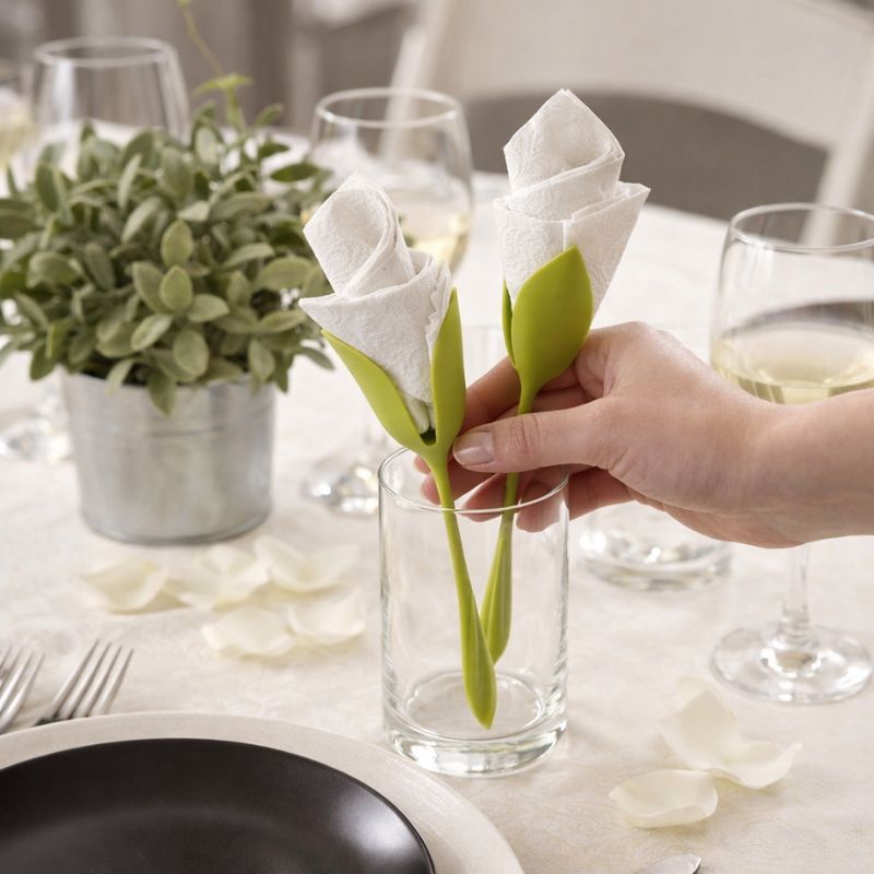 FLORIX™ Flower-Style Napkin Shapers