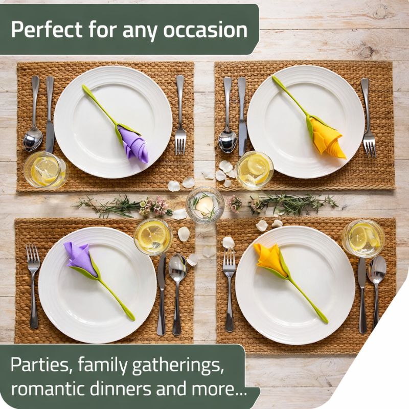 FLORIX™ Flower-Style Napkin Shapers