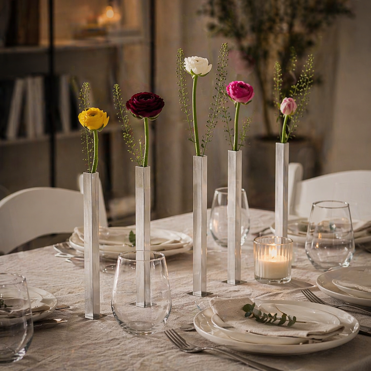 FLOAT™ | Elegant Magnetic Vase (Set of 5)