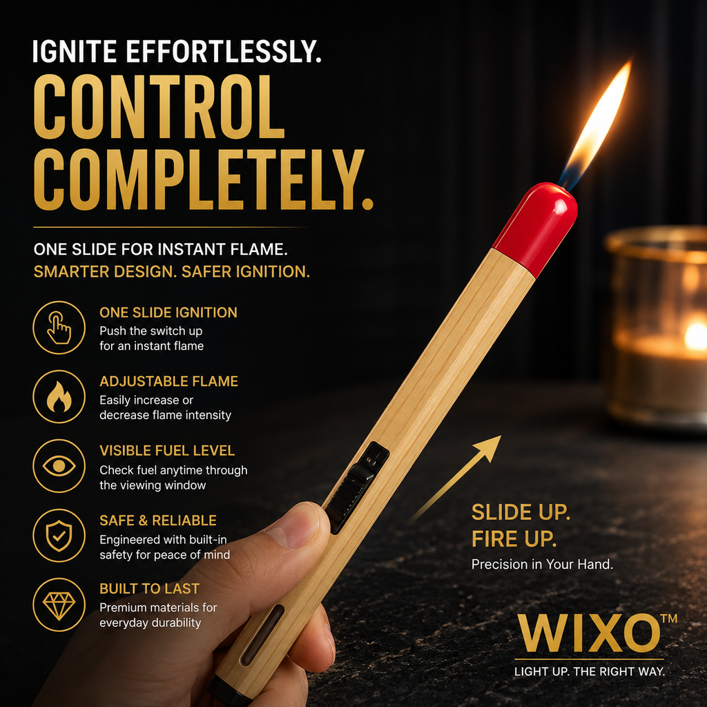 WIXO™ | Refillable Matchstick Lighter