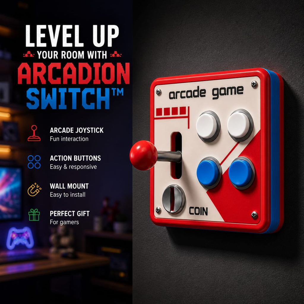 Arcadion Switch™ | Turn Every Light On Like A Gamer
