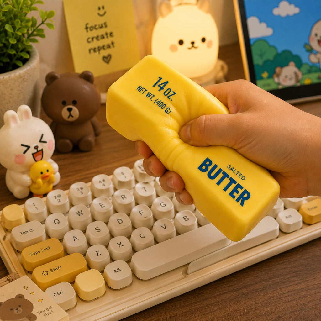 ButterBliss Squish™ | The Stress-Melting Sensory Butter Toy