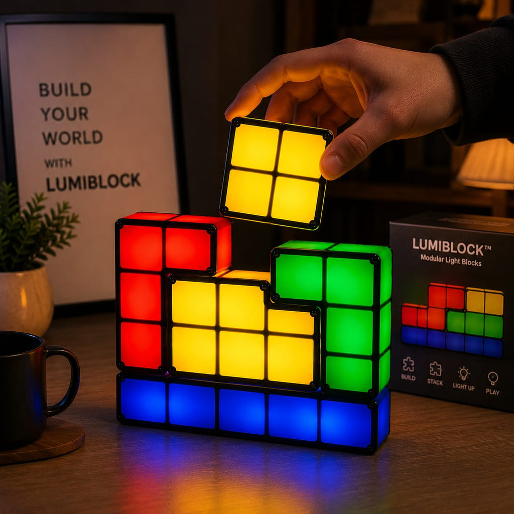 LumiBlock™ | The Stackable Puzzle Block Light