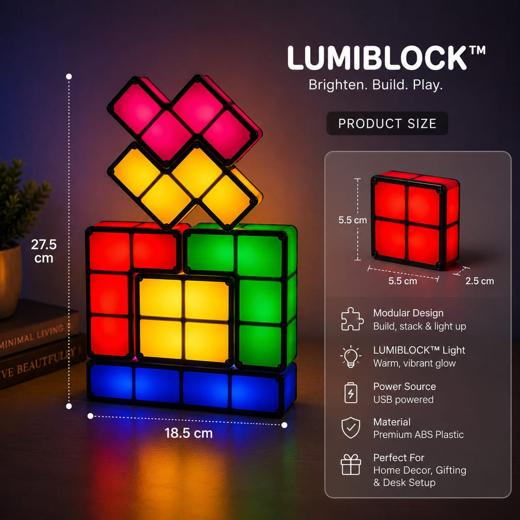 LumiBlock™ | The Stackable Puzzle Block Light