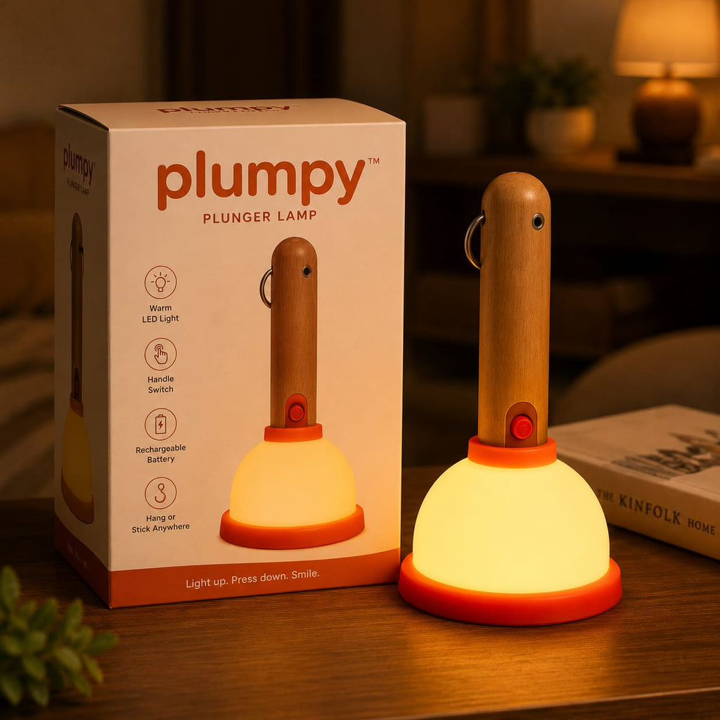 Plumpy™ | The Hilariously Cute Plunger Night Light