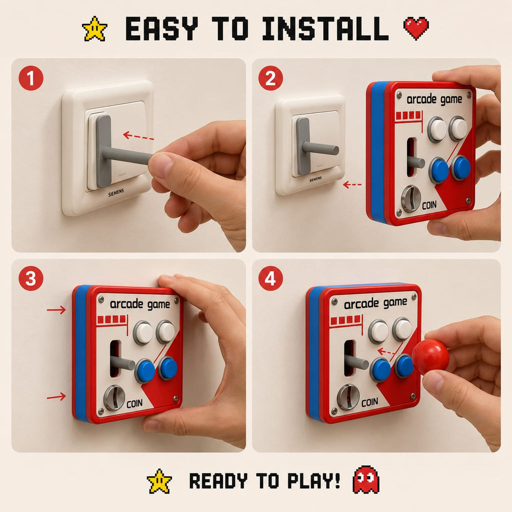 Arcadion Switch™ | Turn Every Light On Like A Gamer