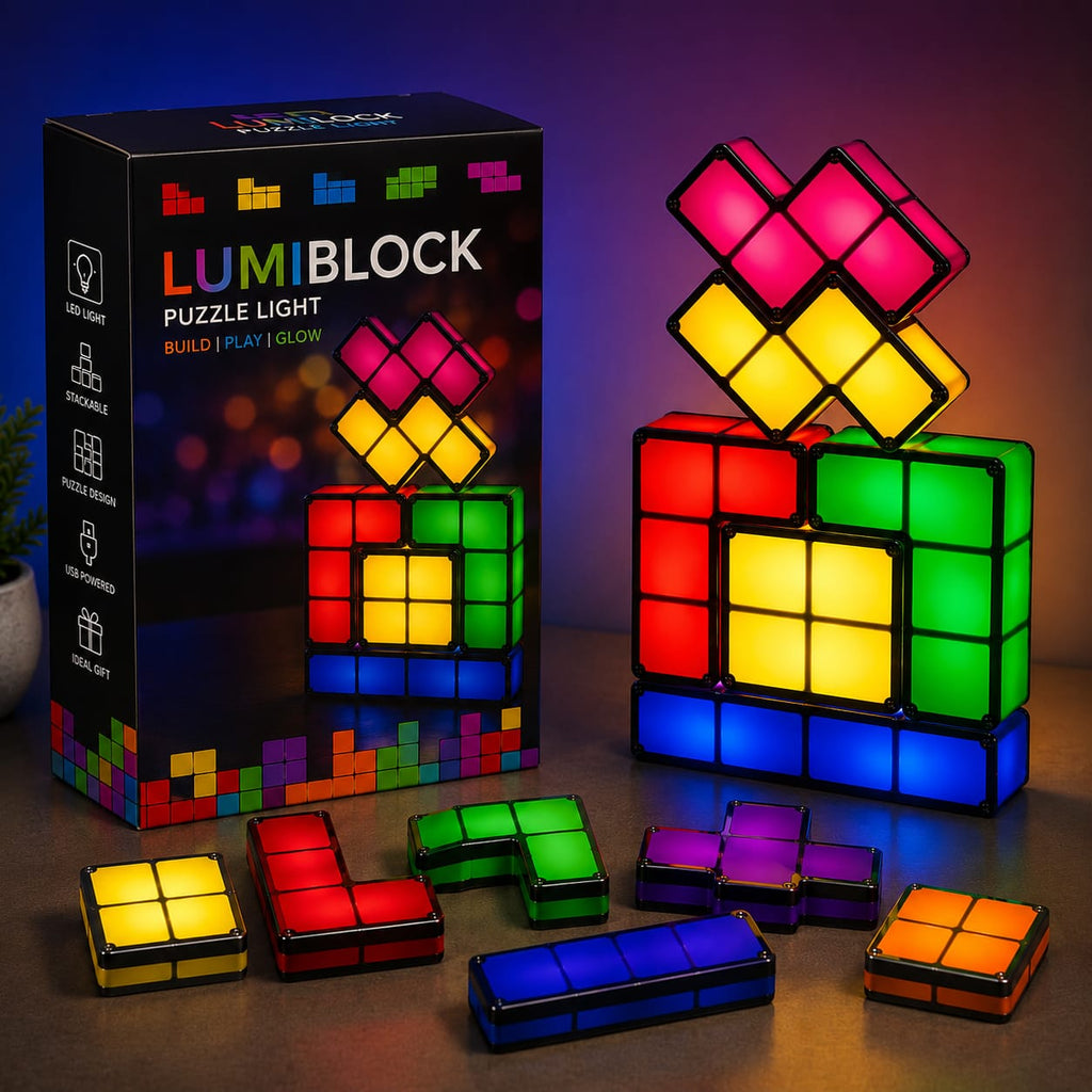 LumiBlock™ | The Stackable Puzzle Block Light