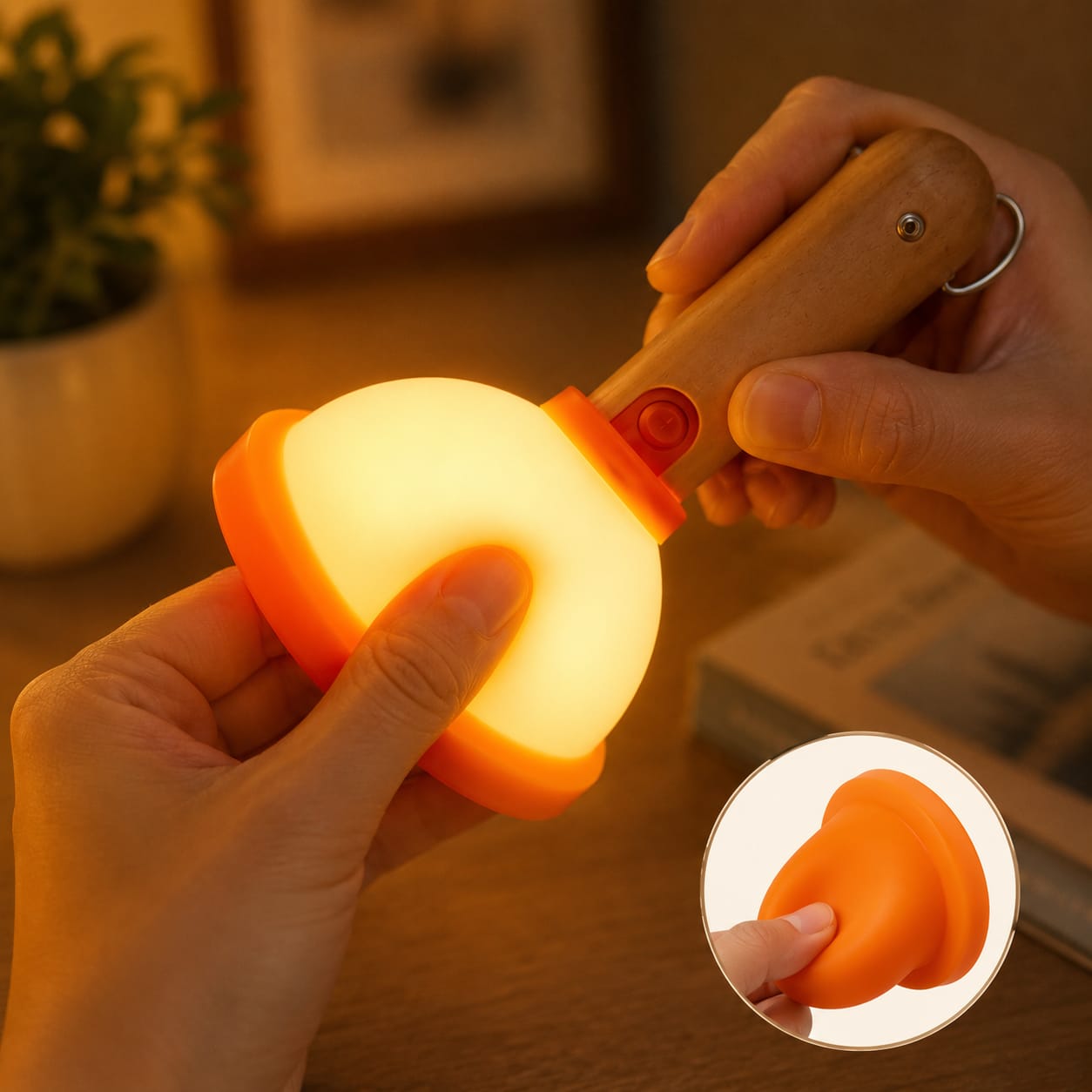 Plumpy™ | The Hilariously Cute Plunger Night Light